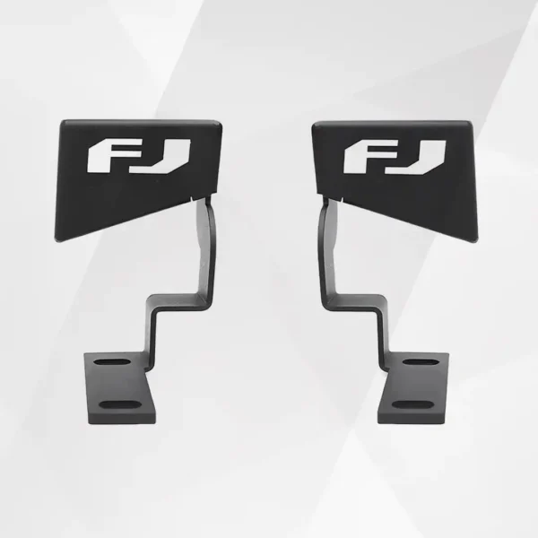 2007–2023 Toyota FJ Cruiser Ditch Light Hood Mounting Brackets