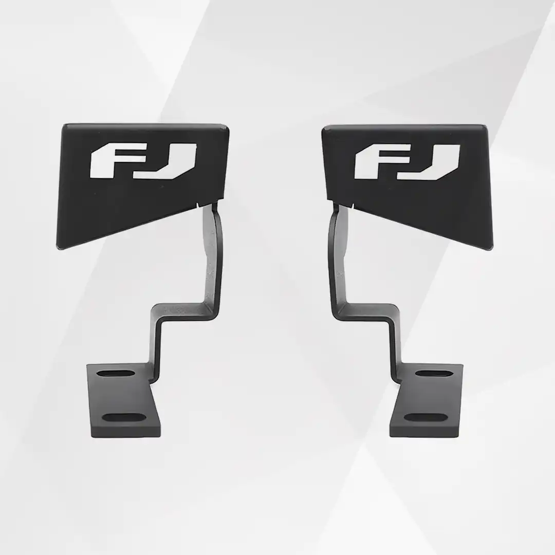 2007–2023 Toyota FJ Cruiser Ditch Light Hood Mounting Brackets