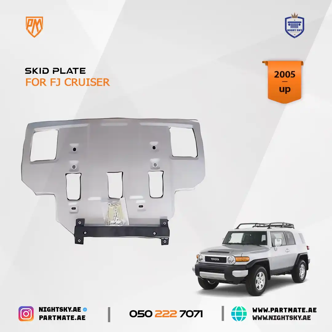4x4 Off-Road Aluminum Car Engine Guard Skid Plate for FJ Cruiser - Image 3