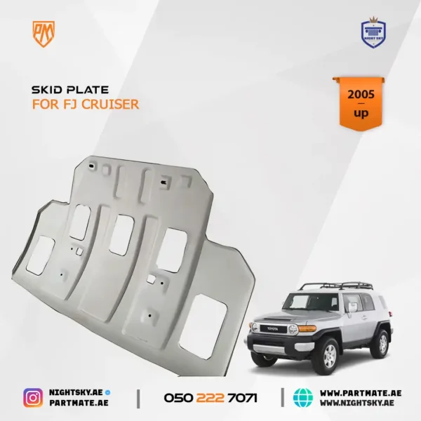 4x4 Off-Road Aluminum Car Engine Guard Skid Plate for FJ Cruiser - Image 4