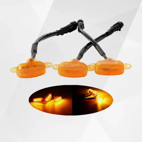 Amber LED Flashing Light Car Front Grille LED Light for Ford F-150 (2010–2018) – Raptor Style Grill