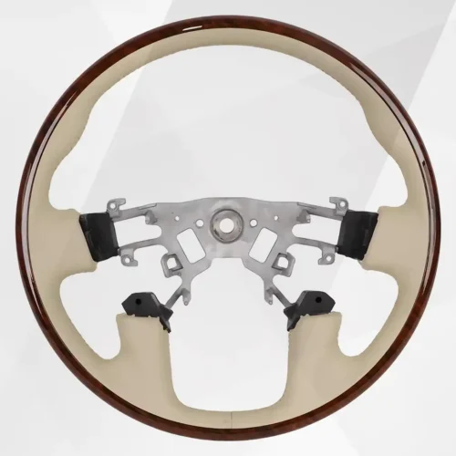 Custom Racing Steering Wheel for Nissan Patrol Y62 (2010–2018) – Sport Upgrade