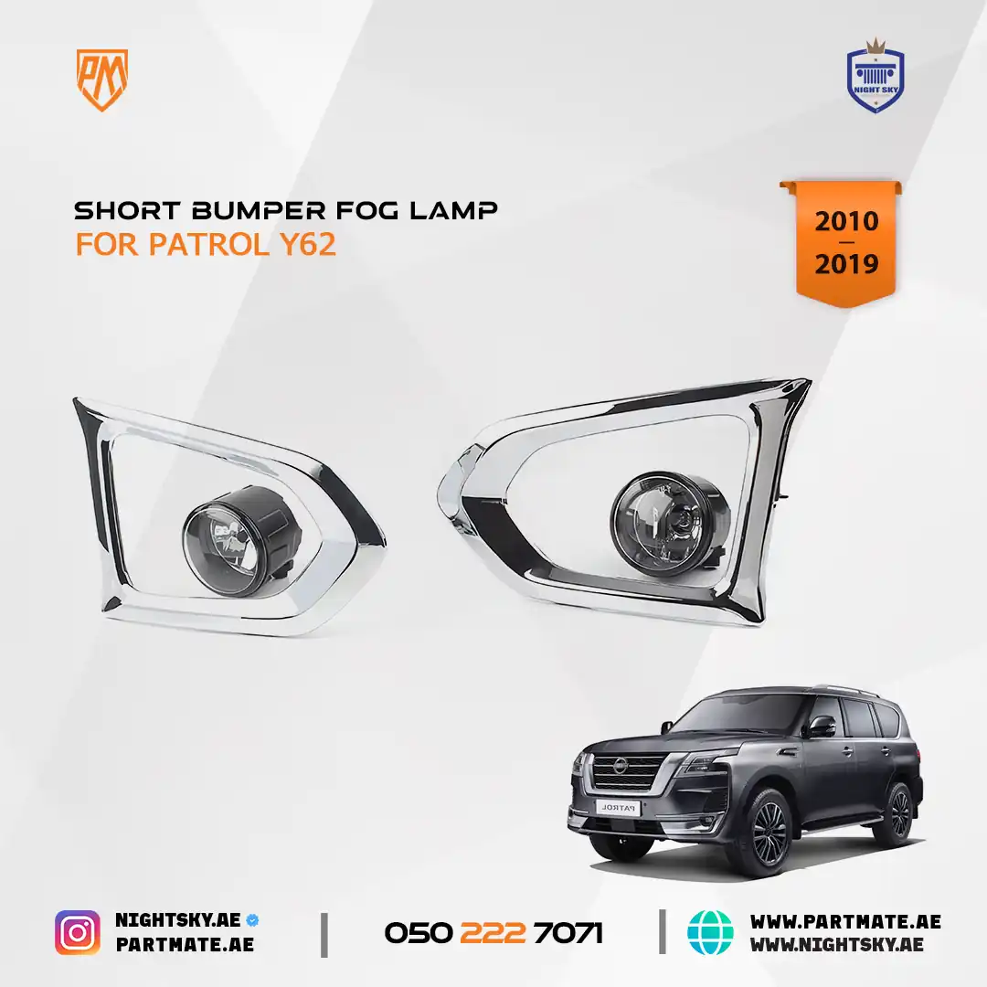 Fog Lights for Nissan Patrol Y62 (2016–2018) – 1 Pair Driving Lamp Assembly - Image 4