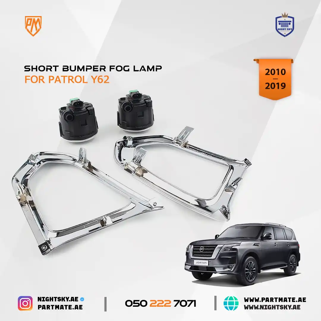 Fog Lights for Nissan Patrol Y62 (2016–2018) – 1 Pair Driving Lamp Assembly - Image 5