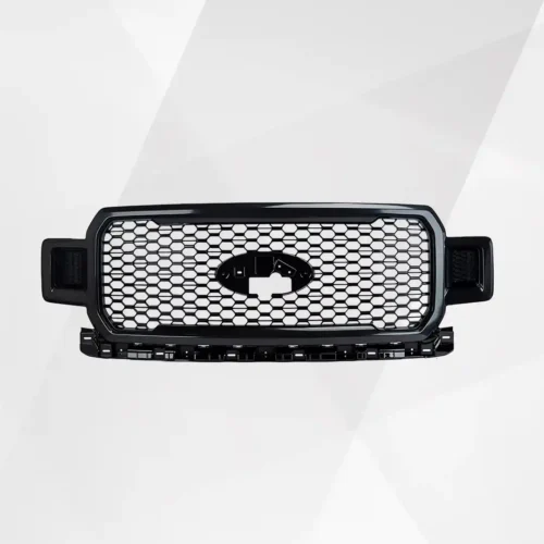 Ford F-150 Front Bumper Grille (2018–2020) – Shadow Black Assembly
