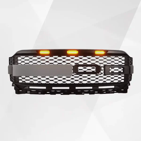 Ford F-150 Front Grille (2021–2022) – Raptor Style w Lights