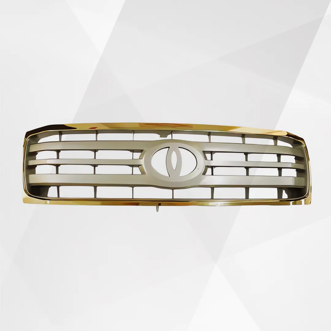 Front Grille Gold for Toyota Land Cruiser LC100 (2006–2007)