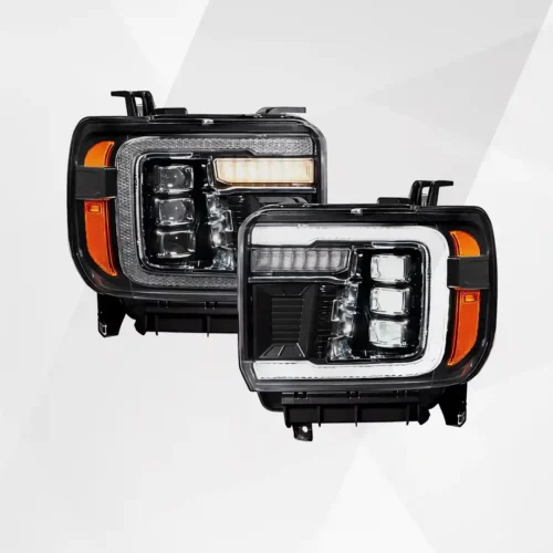 GMC Sierra 1500 LED Headlights by Form Lighting (2014–2018) – Projector Style