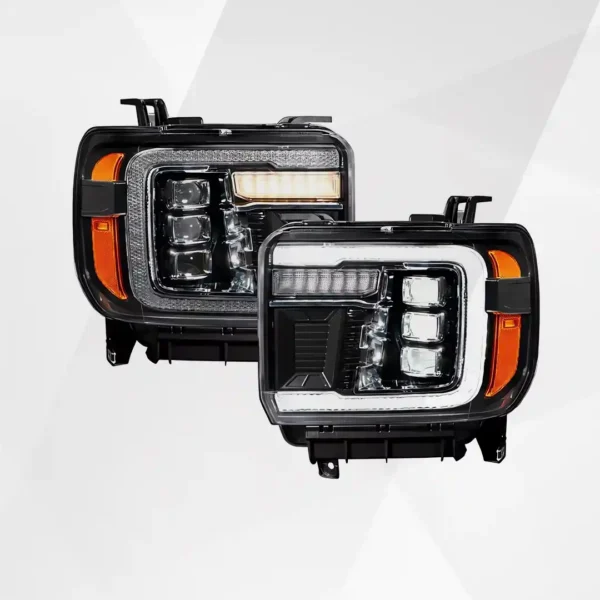 GMC Sierra 1500 LED Headlights by Form Lighting (2014–2018) – Projector Style