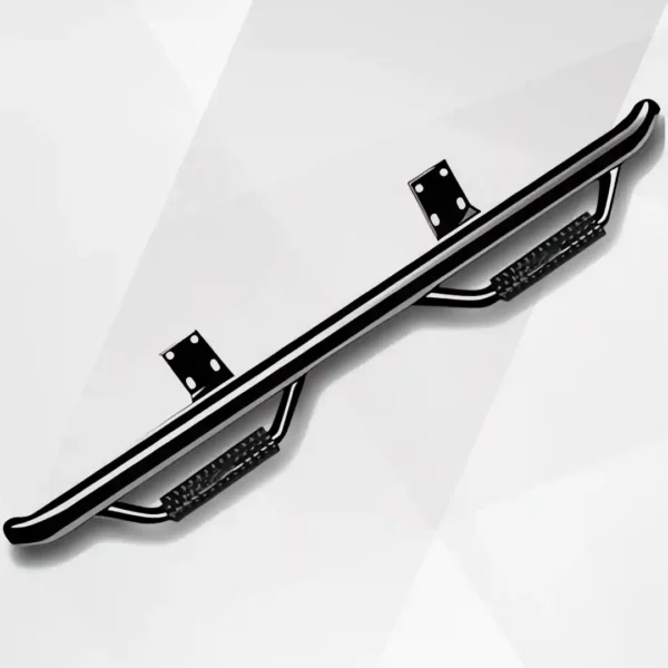 N-Fab Cab-Length Nerf Steps C1475CC – Black Side Bars for Trucks/SUVs