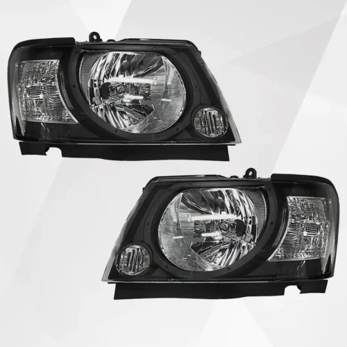 Nissan Patrol Y61 VTC Headlights (2004–2016) – Black Smoked Pair