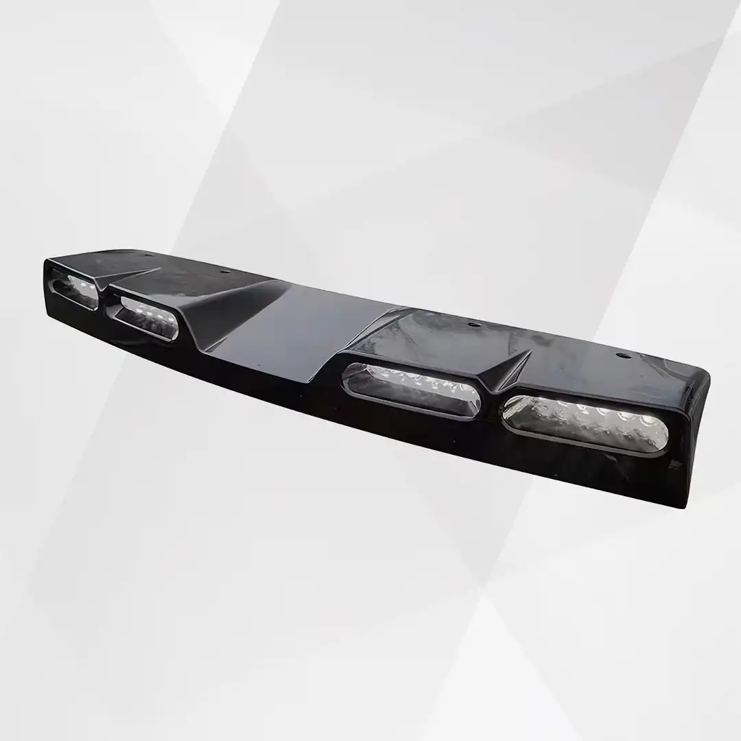 Jetour T2 Roof LED Light Bar (2023–2024) – Black Top DRL White Lamp