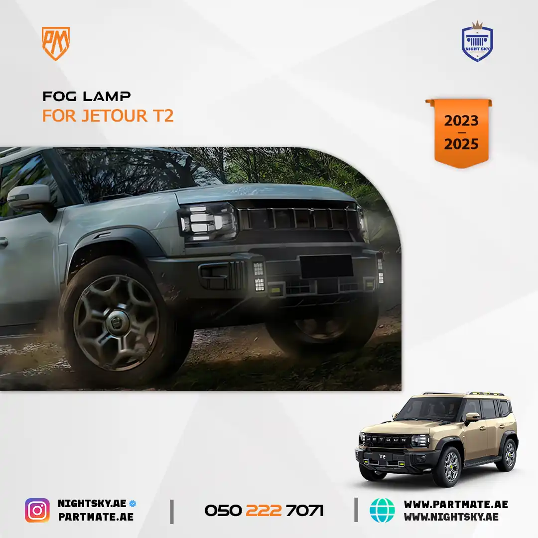 Jetour T2 LED Fog Lights with DRL (Set) – 2023–2025 - Image 3