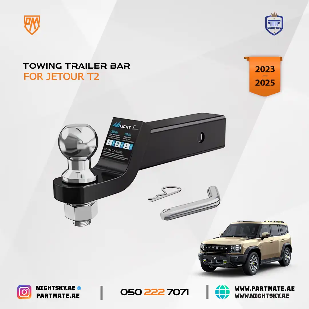 Jetour T2 Towing Trailer Bar (2023–2025) – Heavy-Duty Rear Hitch Accessory - Image 3