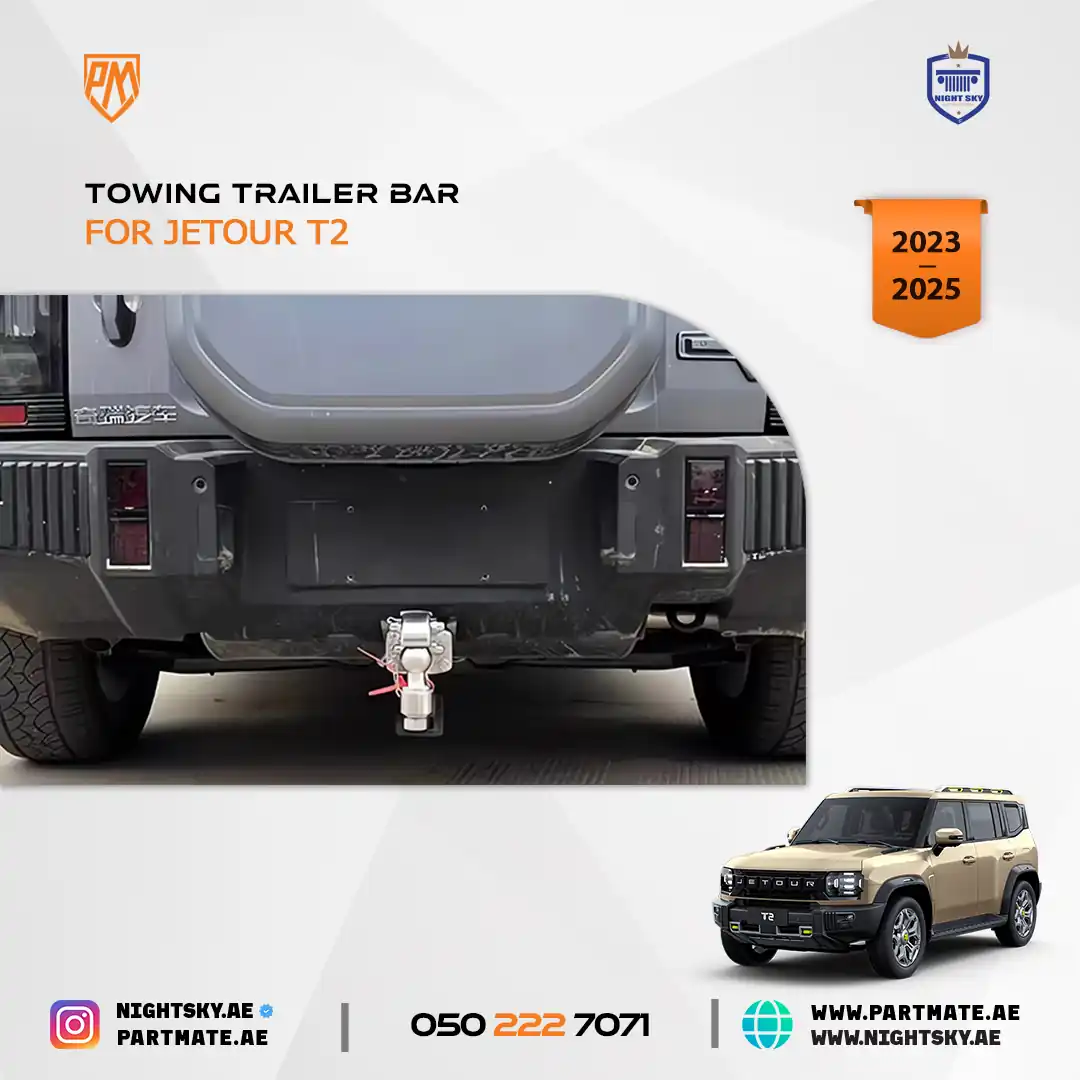 Jetour T2 Towing Trailer Bar (2023–2025) – Heavy-Duty Rear Hitch Accessory - Image 4
