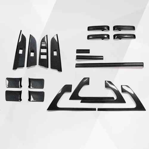 Toyota Land Cruiser LC200 2008-2021 Carbon Look Interior Decoration Parts – Premium Trim Set