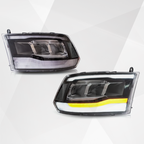 Dodge Ram 1500 2500 3500 2009-2018 Vland LED Headlights