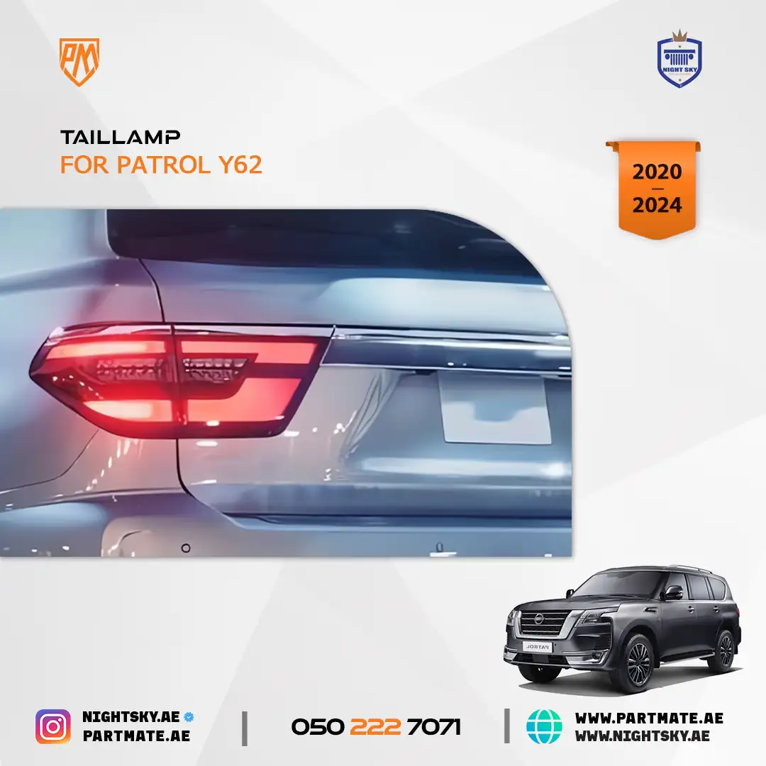 Nissan Patrol Y62 2020-2024 LED Tail Lights OE Style Dynamic Signal - Image 4