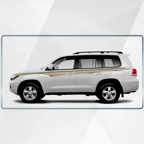 Toyota Land Cruiser 2010 VXR Sticker Decal Set