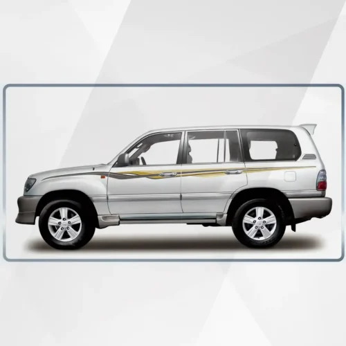 Toyota Land Cruiser 2005 VXR Sticker Decal Set