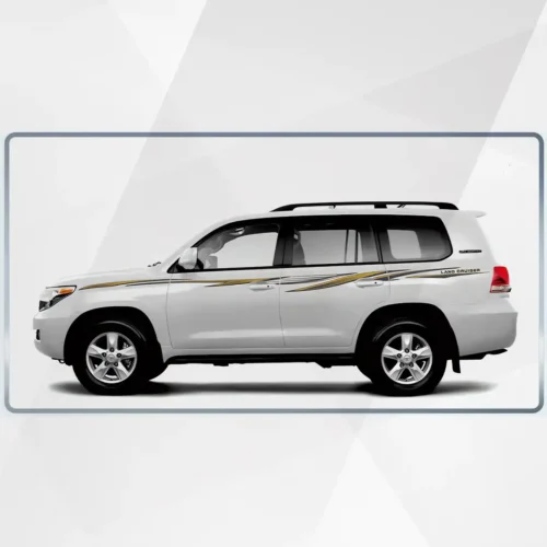 Toyota Land Cruiser 2011 VXR Sticker Decal Set