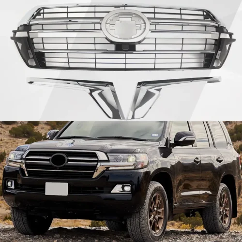 Toyota Land Cruiser LC200 2019 Chrome Front Grille