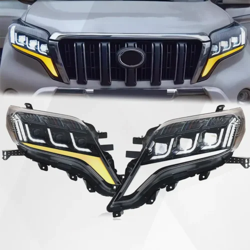 Toyota Land Cruiser Prado 2014-2017 LED Clear Headlights
