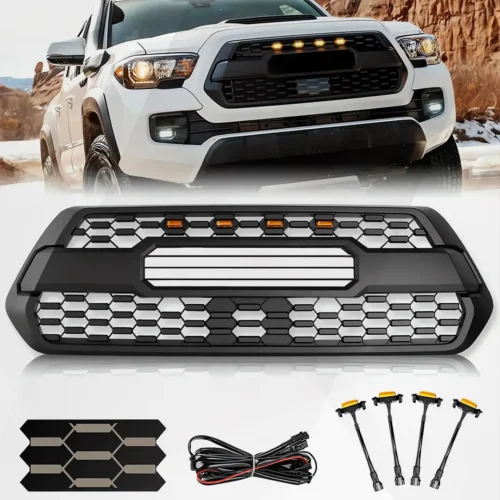 Toyota Tacoma 2016-2022 LED Honeycomb Front Bumper Grille