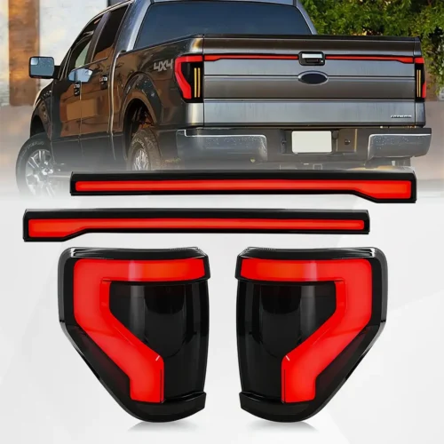 Ford F-150 2009-2014 LED Tail Lights Sequential Center Light