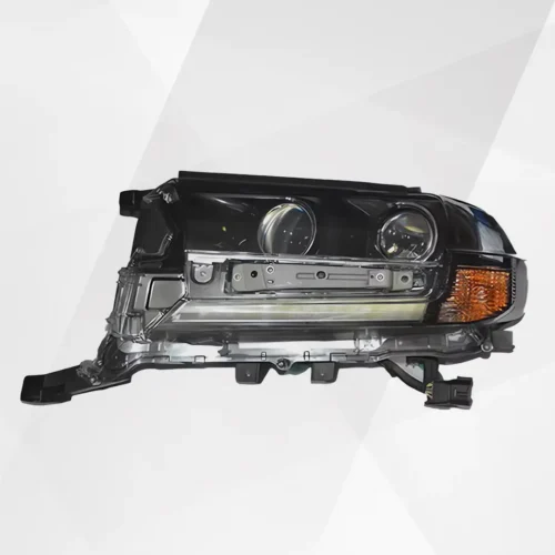 Toyota Land Cruiser FJ200 2016-2021 Dual Lens Black Headlights