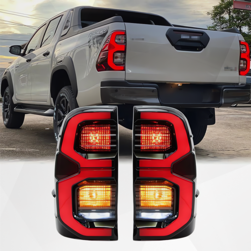 Toyota Hilux Revo LED Tail Light Smoke 2015-2022