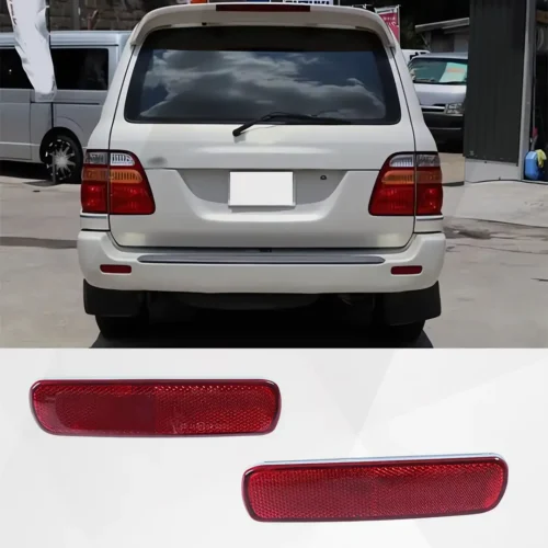 Toyota Land Cruiser 100 & Lexus LX470 Rear Bumper Reflector Housing Set