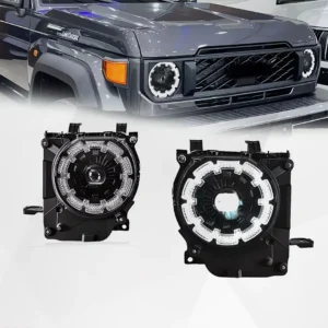 Toyota Land Cruiser LC76 LED Headlights Pair 2024+