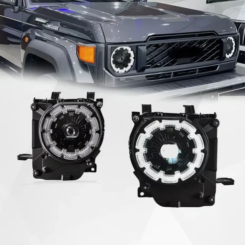 Toyota Land Cruiser LC76 LED Headlights Pair 2024+