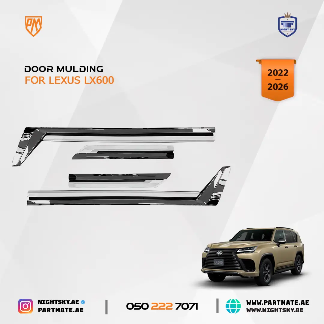 Lexus LX600 Door Sill Molding Trim Set 2022-2026 - Image 2