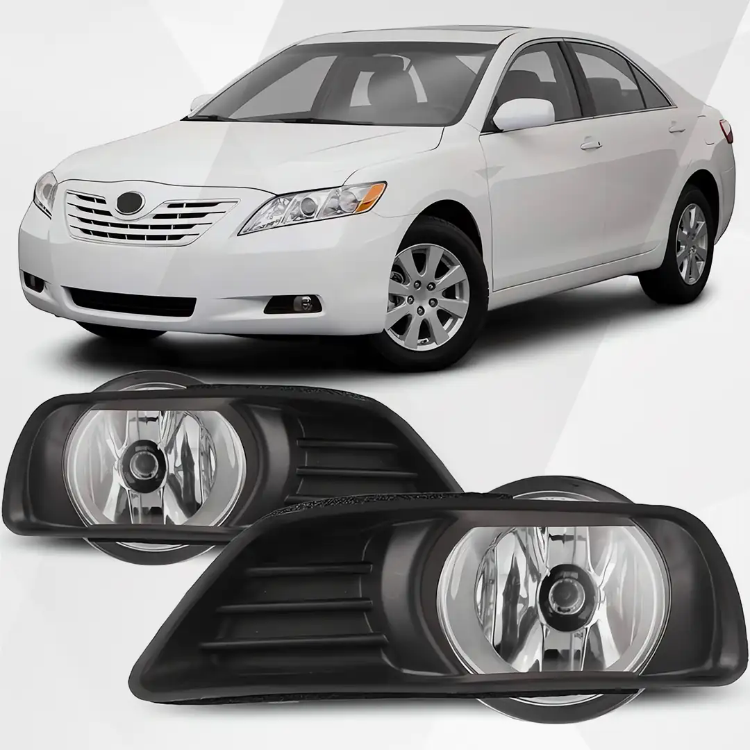 Toyota Camry Fog Light Kit Clear Lens 2007-2009
