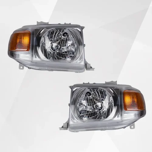 Toyota Land Cruiser Pickup Headlight Chrome OEM Style 2007-2023