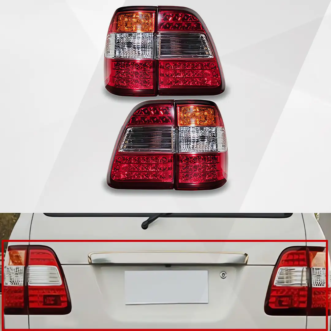 Toyota Land Cruiser Cygnus Tail Lamp Set 4PCS 1998-2007