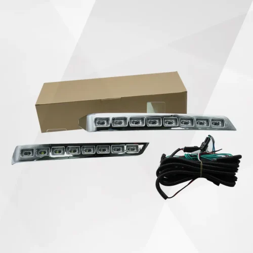Toyota Land Cruiser FJ200 Front Bumper LED DRL Spoiler Light 2014
