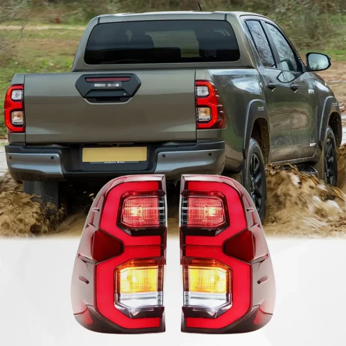 Toyota Hilux Revo LED Tail Light Red 2015-2022