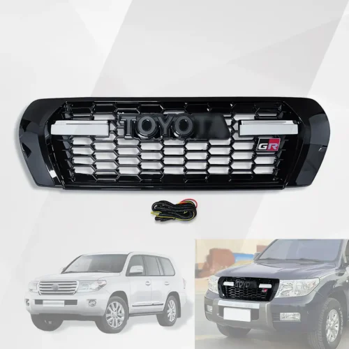 Toyota Land Cruiser LC200 Front Grille with LED Lamp 2008-2015