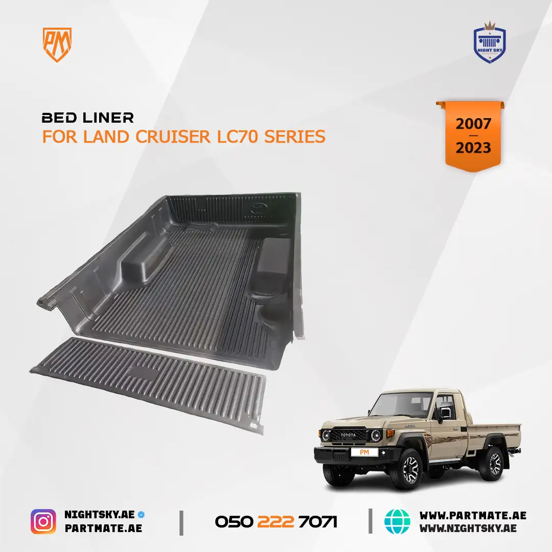 Toyota Land Cruiser LC79 Pickup Bed Liner 2007-2023 - Image 3