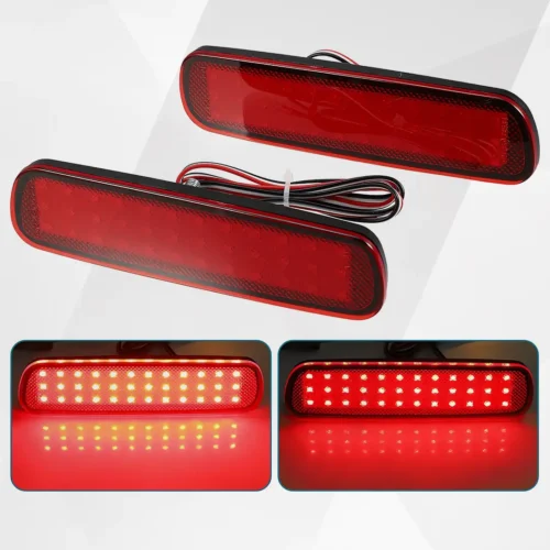 Toyota Land Cruiser 100 & Lexus LX470 LED Rear Bumper Reflector Light 81920-60051 Set