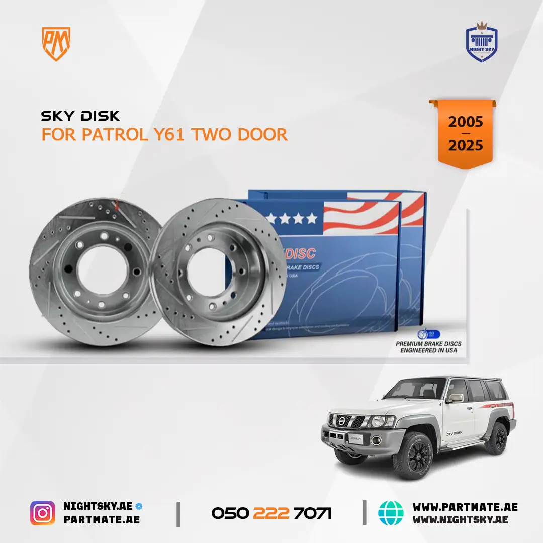 Nissan Patrol Y61 2 Door VTC Brake Disc - Image 2