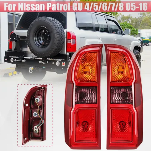 Nissan Patrol Y61 Tail Lights Red 2005-2016