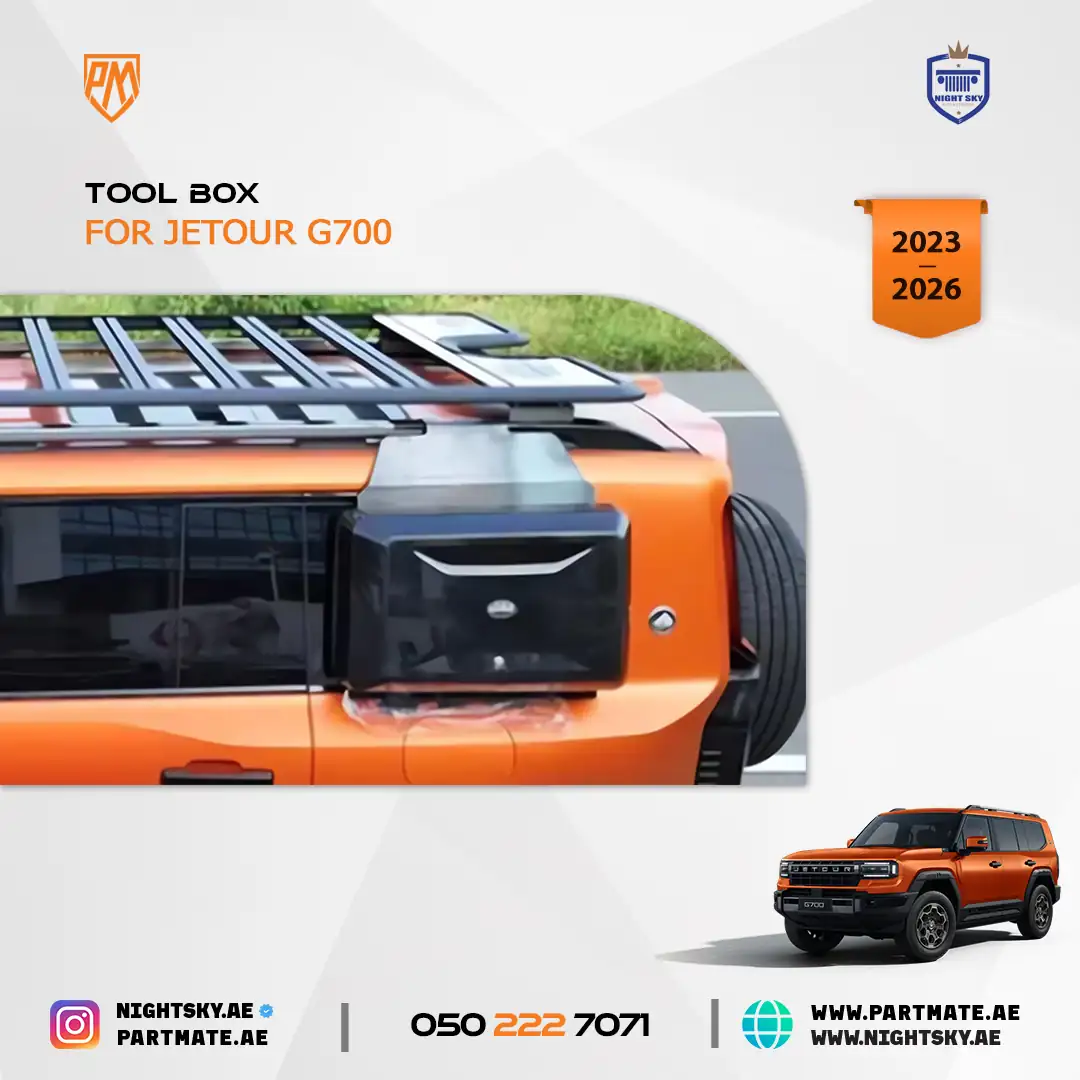 Jetour G700 Tool Box Storage Case - Image 3