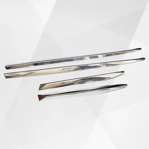 Lexus LX570 Side Door Sill Molding Trim Plates 4PCS Chrome 2016-2021