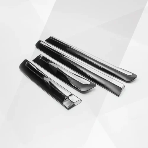 Lexus LX570 Door Molding Trim Pearl White & Black 2013-2015