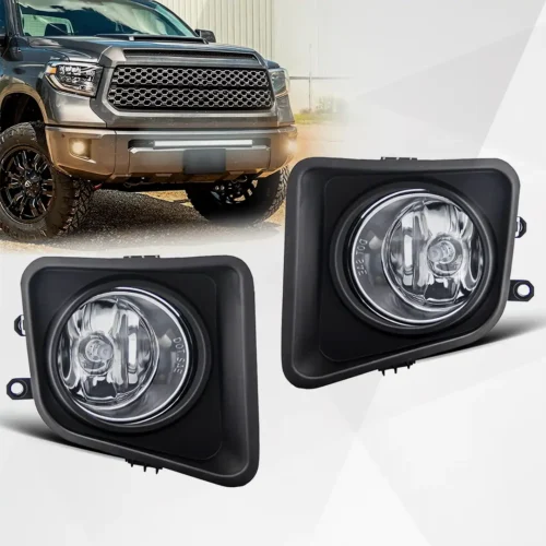 Toyota Tundra Fog Light Assembly 2014-2019 Front Bumper Lamps (Pair)