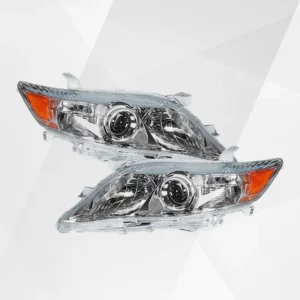 Toyota Camry Projector Headlight Assembly Pair 2010-2011 Driver & Passenger Side
